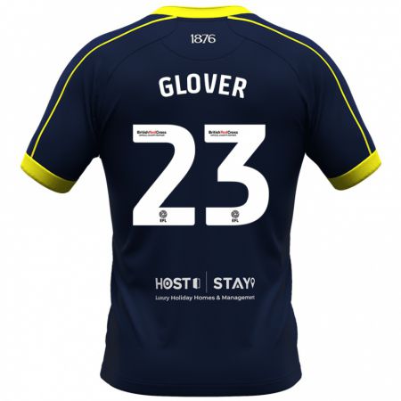 Kandiny Mujer Camiseta Tom Glover #23 Armada 2ª Equipación 2023/24 La Camisa Chile