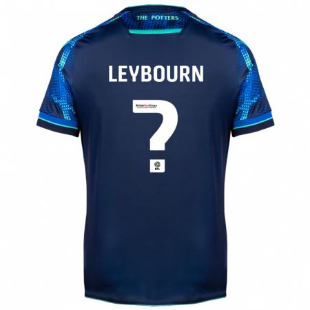 Kandiny Mujer Camiseta Charlie Leybourn #0 Armada 2ª Equipación 2023/24 La Camisa Chile