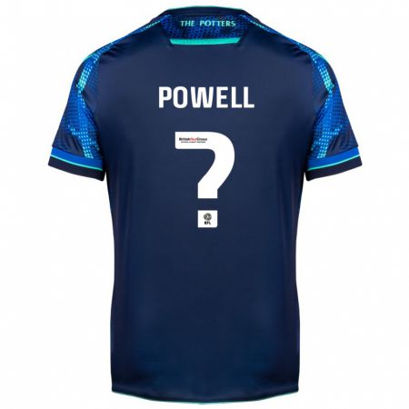 Kandiny Mujer Camiseta Owen Powell #0 Armada 2ª Equipación 2023/24 La Camisa Chile