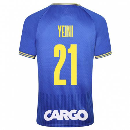 Kandiny Mujer Camiseta Sheran Yeini #21 Azul 2ª Equipación 2023/24 La Camisa Chile