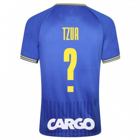 Kandiny Mujer Camiseta Amit Tzur #0 Azul 2ª Equipación 2023/24 La Camisa Chile