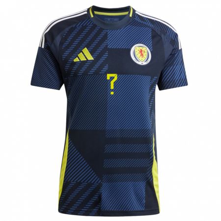 Kandiny Niño Camiseta Escocia Kirsty Maclean #0 Azul Oscuro 1ª Equipación 24-26 La Camisa Chile