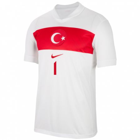 Kandiny Niño Camiseta Turquía Mert Günok #1 Blanco 1ª Equipación 24-26 La Camisa Chile