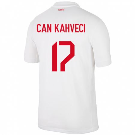 Kandiny Niño Camiseta Turquía İrfan Can Kahveci #17 Blanco 1ª Equipación 24-26 La Camisa Chile