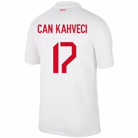 Kandiny Hombre Camiseta Turquía İrfan Can Kahveci #17 Blanco 1ª Equipación 24-26 La Camisa Chile