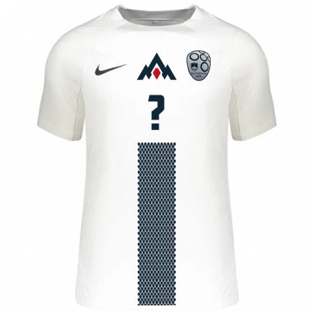 Kandiny Hombre Camiseta Eslovenia Artem Grom #0 Blanco 1ª Equipación 24-26 La Camisa Chile