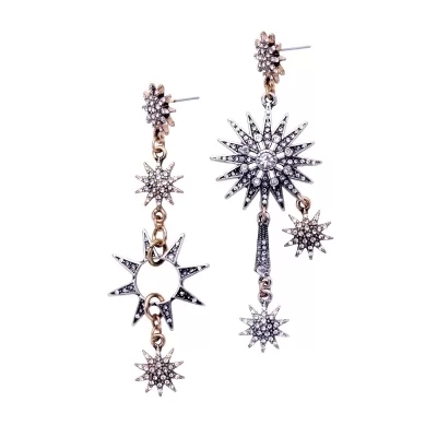 Kandiny - Individual starry star-studded crystal Earrings 00718