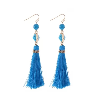 Kandiny - Long personality tassel Earrings 00746