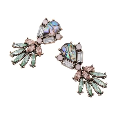 Kandiny - Open air crystal alloy Earrings 00799