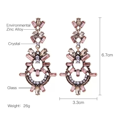 Kandiny - Diamond-studded fresh Earrings 00854