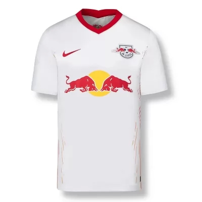 Niño Fútbol Camiseta Christopher Nkunku #18 1ª Equipación Rojo Blanco 2020/21 La Camisa Chile