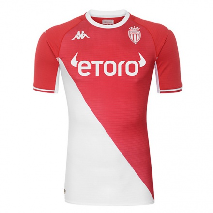 Reacondicionamiento presentar crear Hombre Fútbol Camiseta Chrislain Matsima #34 Rojo Blanco 1ª Equipación  2021/22 La Camisa Chile