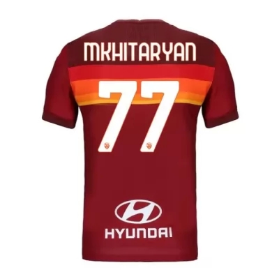 Hombre Fútbol Camiseta Henrikh Mkhitaryan #77 1ª Equipación Roja 2020/21 La Camisa Chile