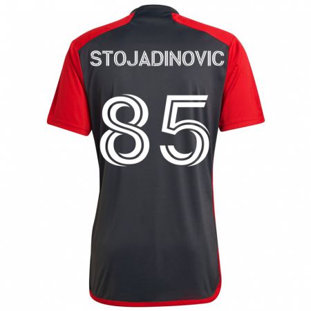 Kandiny Niño Camiseta Marko Stojadinovic #85 Rojo Grayn 1ª Equipación 2024/25 La Camisa Chile