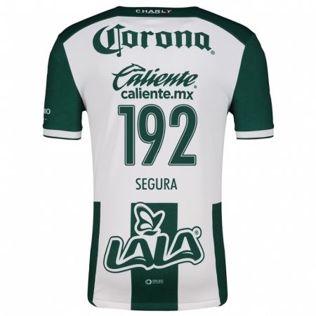 Kandiny Niño Camiseta Gustavo Segura #192 Verde Blanco 1ª Equipación 2024/25 La Camisa Chile