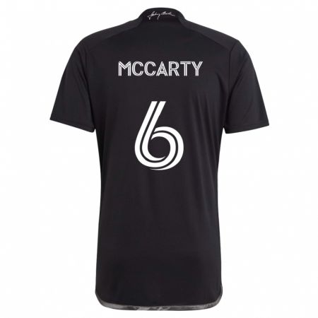 Kandiny Niño Camiseta Dax Mccarty #6 Negro 2ª Equipación 2024/25 La Camisa Chile