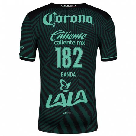 Kandiny Niño Camiseta Iker Banda #182 Verde Negro 2ª Equipación 2024/25 La Camisa Chile