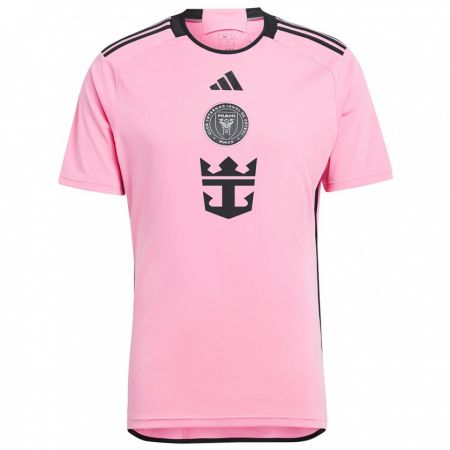 Kandiny Hombre Camiseta Victor Fung #16 Rosa 1ª Equipación 2024/25 La Camisa Chile