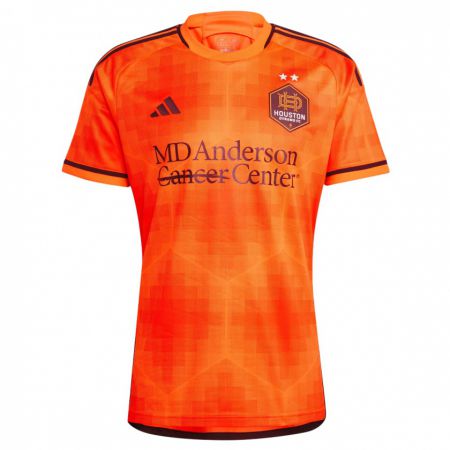 Kandiny Hombre Camiseta Griffin Dorsey #25 Naranja Negro 1ª Equipación 2024/25 La Camisa Chile