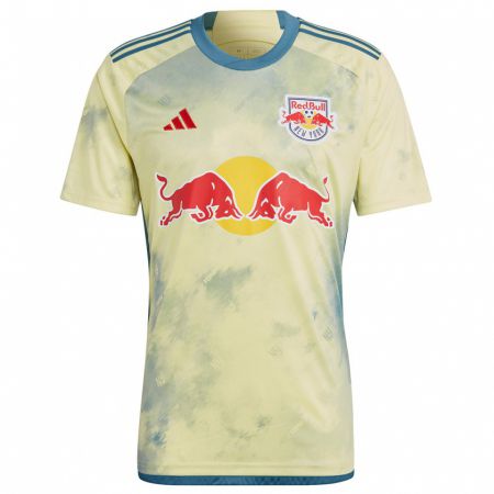 Kandiny Hombre Camiseta Emil Forsberg #10 Amarillo Rojo Azul 1ª Equipación 2024/25 La Camisa Chile