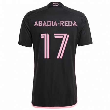 Kandiny Hombre Camiseta Ezequiel Abadia-Reda #17 Negro 2ª Equipación 2024/25 La Camisa Chile