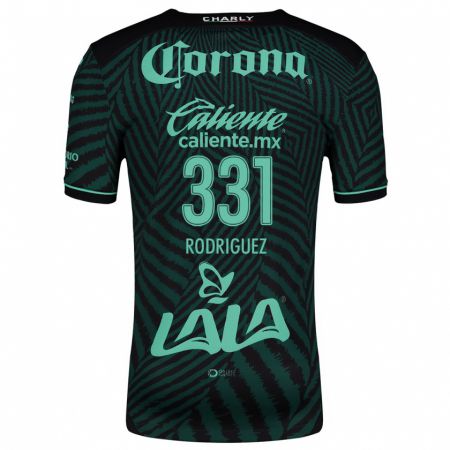 Kandiny Hombre Camiseta Juan Rodríguez #331 Verde Negro 2ª Equipación 2024/25 La Camisa Chile