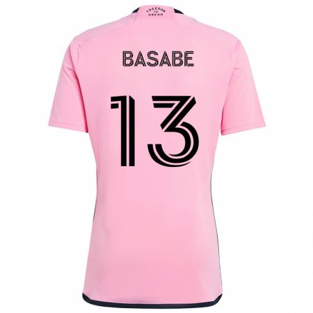 Kandiny Mujer Camiseta Samuel Basabe #13 Rosa 1ª Equipación 2024/25 La Camisa Chile