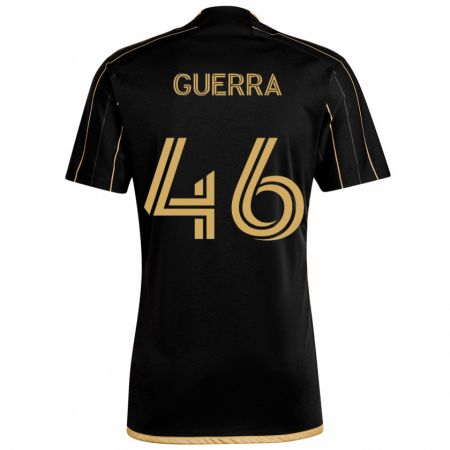 Kandiny Mujer Camiseta Decarlo Guerra #46 Oro Negro 1ª Equipación 2024/25 La Camisa Chile