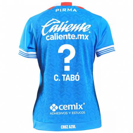 Kandiny Niño Camiseta Christian Tabó #0 Cielo Azul 1ª Equipación 2024/25 La Camisa Chile