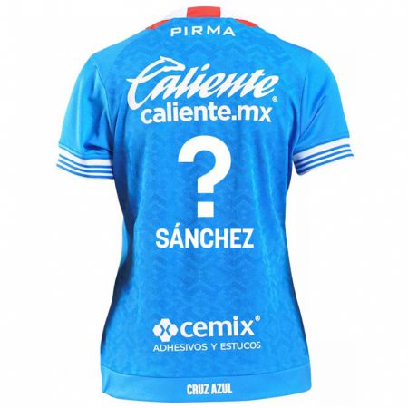 Kandiny Niño Camiseta Jorge Sánchez #0 Cielo Azul 1ª Equipación 2024/25 La Camisa Chile