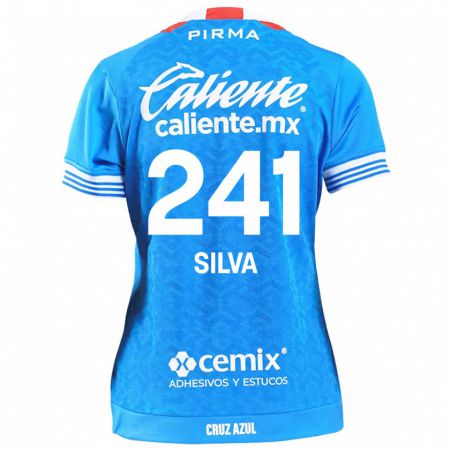 Kandiny Niño Camiseta Iván Silva #241 Cielo Azul 1ª Equipación 2024/25 La Camisa Chile