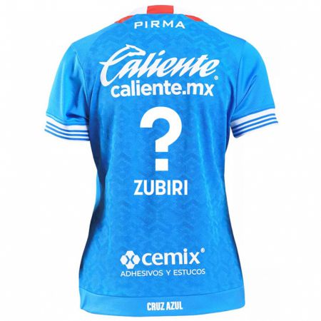 Kandiny Niño Camiseta Alan Zubiri #0 Cielo Azul 1ª Equipación 2024/25 La Camisa Chile