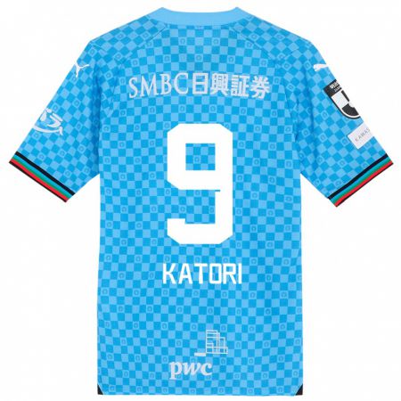 Kandiny Niño Camiseta Takeshi Katori #9 Azul Celeste 1ª Equipación 2024/25 La Camisa Chile