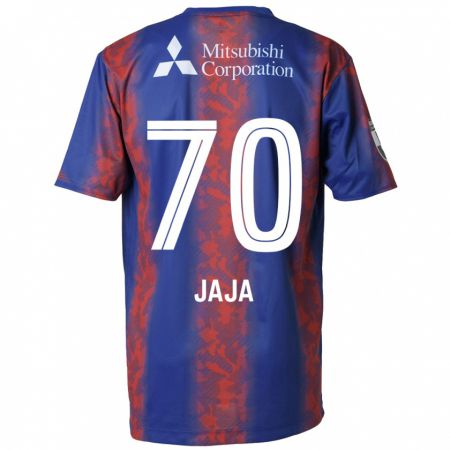 Kandiny Niño Camiseta Jája Silva #70 Azul Rojo 1ª Equipación 2024/25 La Camisa Chile