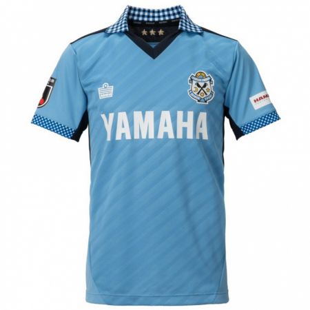 Kandiny Niño Camiseta Kotaro Omori #0 Azul Negro 1ª Equipación 2024/25 La Camisa Chile