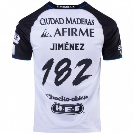 Kandiny Niño Camiseta Carlos Jiménez #182 Azul Negro 1ª Equipación 2024/25 La Camisa Chile