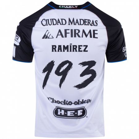 Kandiny Niño Camiseta Ángel Ramírez #193 Azul Negro 1ª Equipación 2024/25 La Camisa Chile