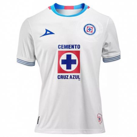 Kandiny Niño Camiseta Karol Velázquez #242 Blanco Azul 2ª Equipación 2024/25 La Camisa Chile