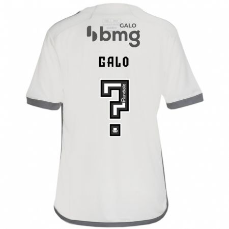 Kandiny Niño Camiseta Diego Galo #0 Blanquecino 2ª Equipación 2024/25 La Camisa Chile