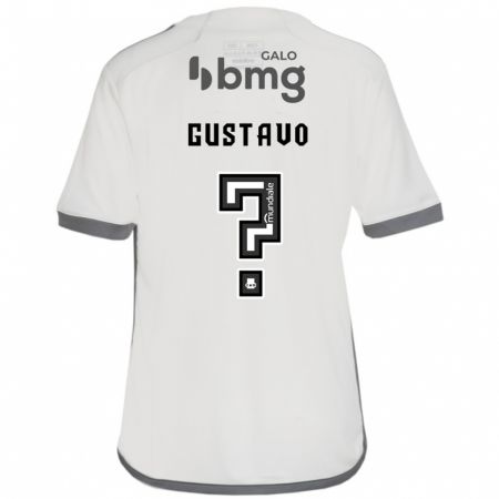 Kandiny Niño Camiseta Paulo Gustavo #0 Blanquecino 2ª Equipación 2024/25 La Camisa Chile