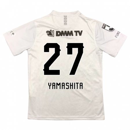 Kandiny Niño Camiseta Sotaro Yamashita #27 Gris Negro 2ª Equipación 2024/25 La Camisa Chile