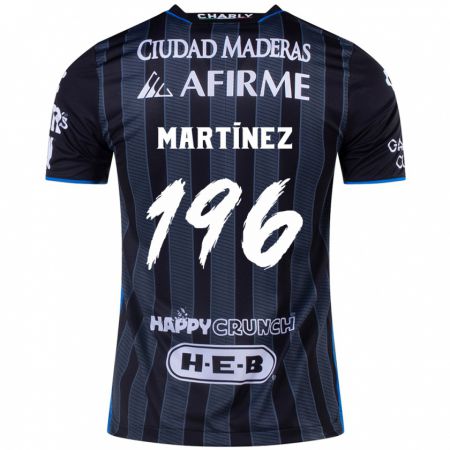 Kandiny Niño Camiseta Diego Martínez #196 Blanco Negro 2ª Equipación 2024/25 La Camisa Chile