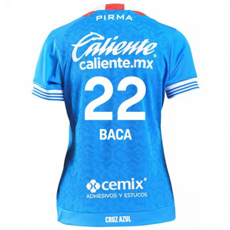 Kandiny Hombre Camiseta Rafael Baca #22 Cielo Azul 1ª Equipación 2024/25 La Camisa Chile