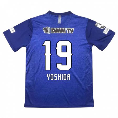 Kandiny Hombre Camiseta Yuzuki Yoshida #19 Azul Oscuro 1ª Equipación 2024/25 La Camisa Chile