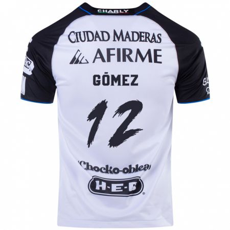 Kandiny Hombre Camiseta Jaime Gómez #12 Azul Negro 1ª Equipación 2024/25 La Camisa Chile