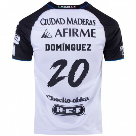 Kandiny Hombre Camiseta Misael Domínguez #20 Azul Negro 1ª Equipación 2024/25 La Camisa Chile