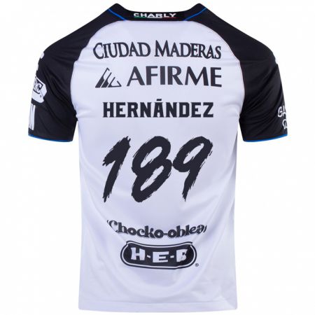 Kandiny Hombre Camiseta Sebastián Hernández #189 Azul Negro 1ª Equipación 2024/25 La Camisa Chile