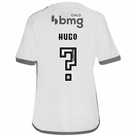 Kandiny Hombre Camiseta Victor Hugo #0 Blanquecino 2ª Equipación 2024/25 La Camisa Chile