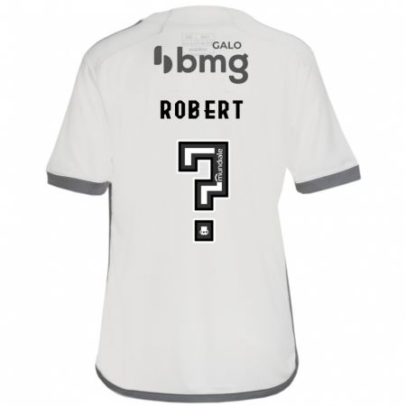 Kandiny Hombre Camiseta Robert Pinto #0 Blanquecino 2ª Equipación 2024/25 La Camisa Chile