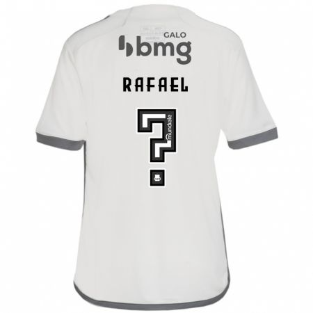 Kandiny Hombre Camiseta João Rafael #0 Blanquecino 2ª Equipación 2024/25 La Camisa Chile